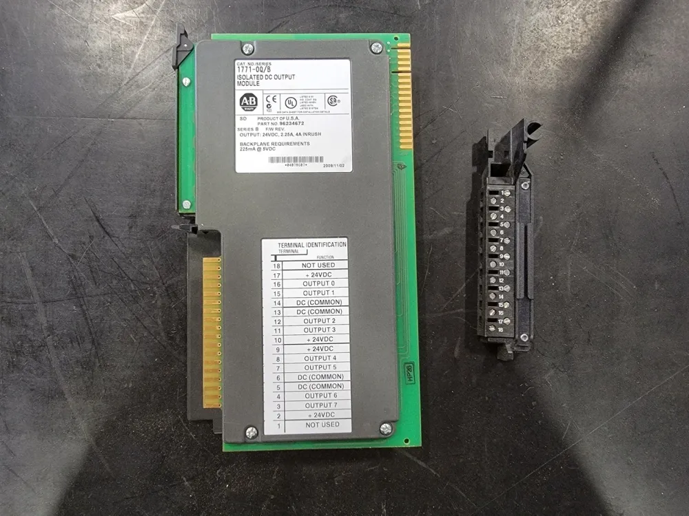 Isolation DC Output Module, Series B F/W REV No. 17710Q
