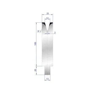 Part No. 3139 @ 40mm 30 Degree Enkel V Die