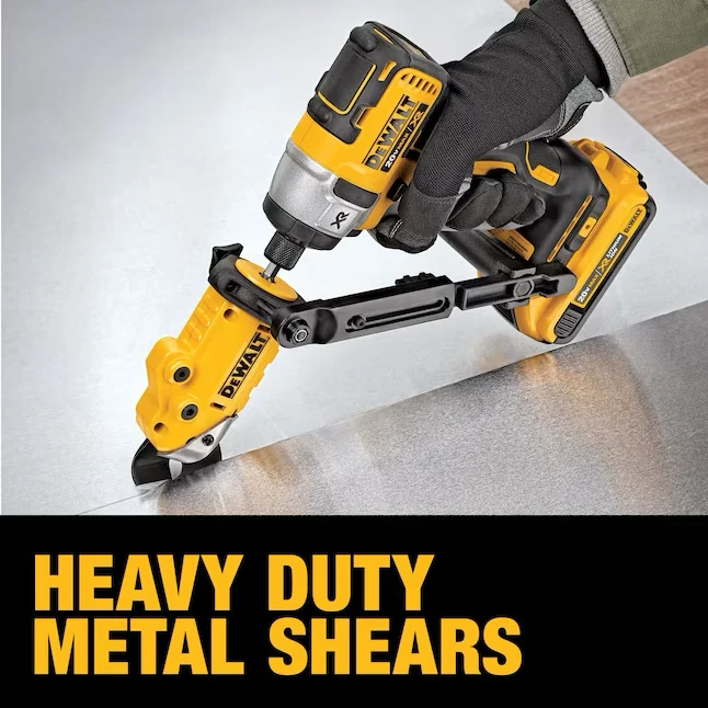 DEWALT Impact Ready Shear Attachment met Inbus Sleutel