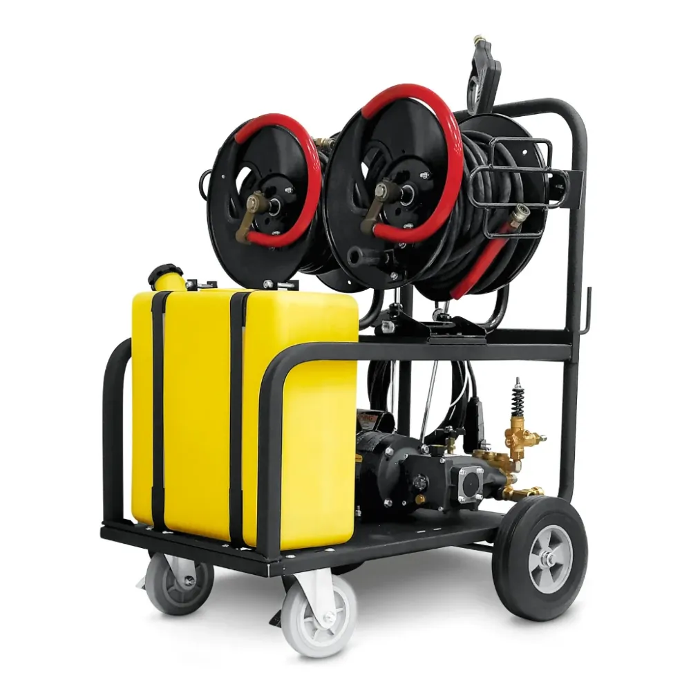 Industrieel Dweilwagentje Karcher HD 2.0/1000 Duaal Mister Cart, Pressure washer mode 1000PSI, 2.0 GPM, 102v 1ph, 13.6 amps