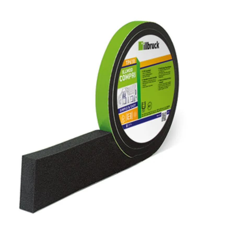 Professionele Kwaliteit illbruck TP610 ILLMOD COMPRI - schuimband - 30/5-9 - 5.6 meter