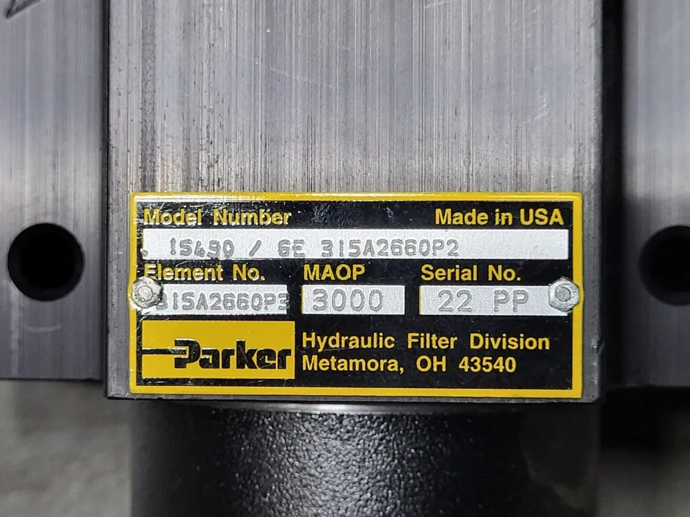 Hydraulic Filter 15490/ GE 315A2660P2 - voor zware omstandigheden