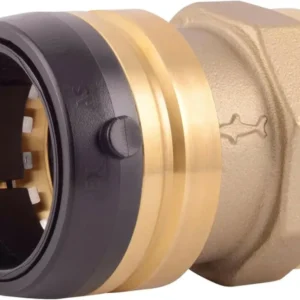 SharkBite 1-1/2 . x 1-1/2 . FNPT Messing Push Female Adapter
