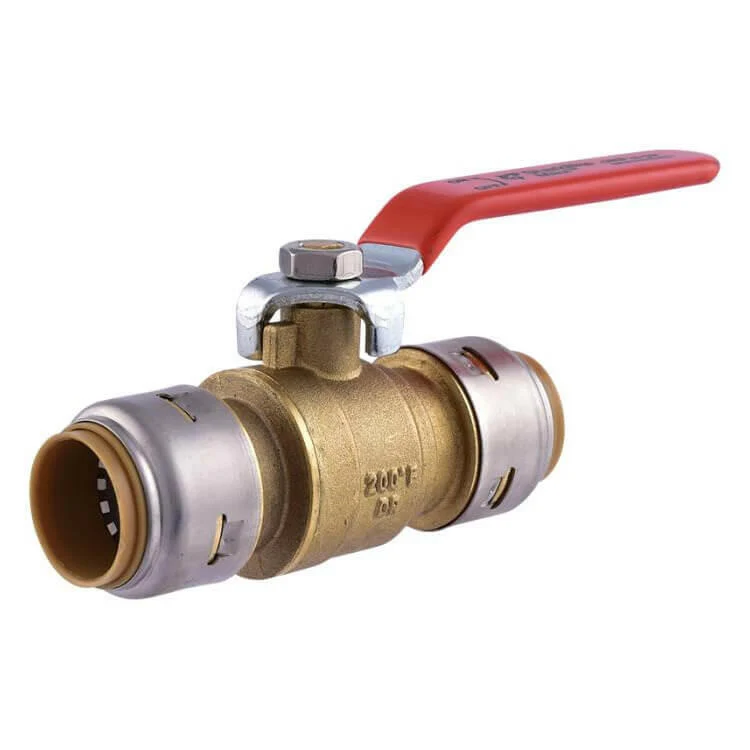 SharkBite Max Ball Valve 1/2 . Push-Fit x 1/2 . Push-Fit