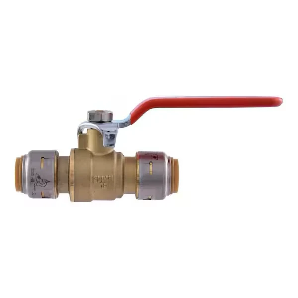 SharkBite Max Ball Valve 1/2 . Push-Fit x 1/2 . Push-Fit