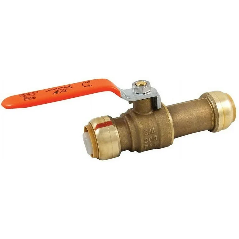 SharkBite 3/4 . Push-To-Connect Messing Slip Ball Valve