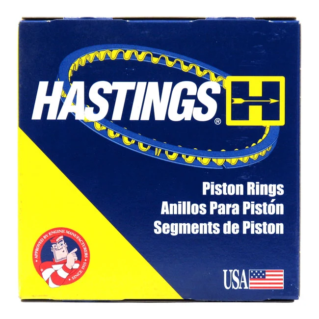 Hastings, Juego De Anillos De Pistón Chr/Moly De 3-7/16" De Diámetro Diámetro. +0,010" voor klepveren