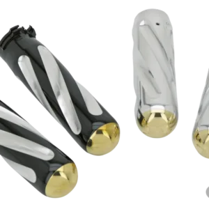 Neo-fusion Spiral grips Blk 08up TBW Harley-Davidson