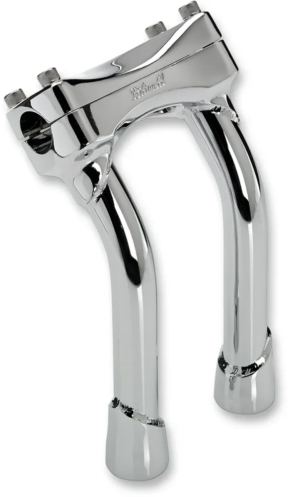 Torres Manillar Para Harley-Davidson Biltwell 8" Murdock Risers Pullback Metaalglans