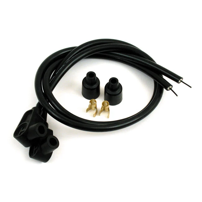 Taps toelopend Taylor Spiro Plug Wires EBBENHOUT Harley-Davidson