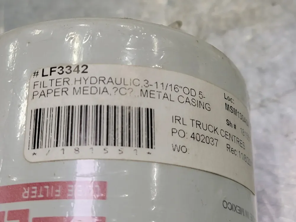 Spin-on Oil Filter LF3342 - Nauwkeurige Uitvoering