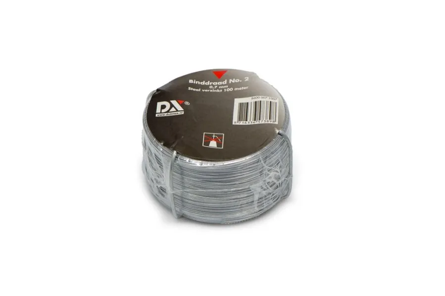 DX binddraad nr.10 - groen - 1,5mm - 50 m op rol