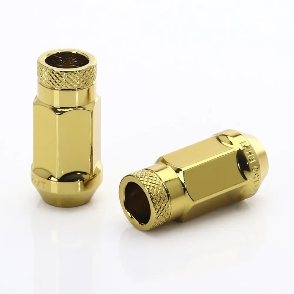 JN1 Gold Steel Wheel Nuts M12x1,25 (Pack 20)