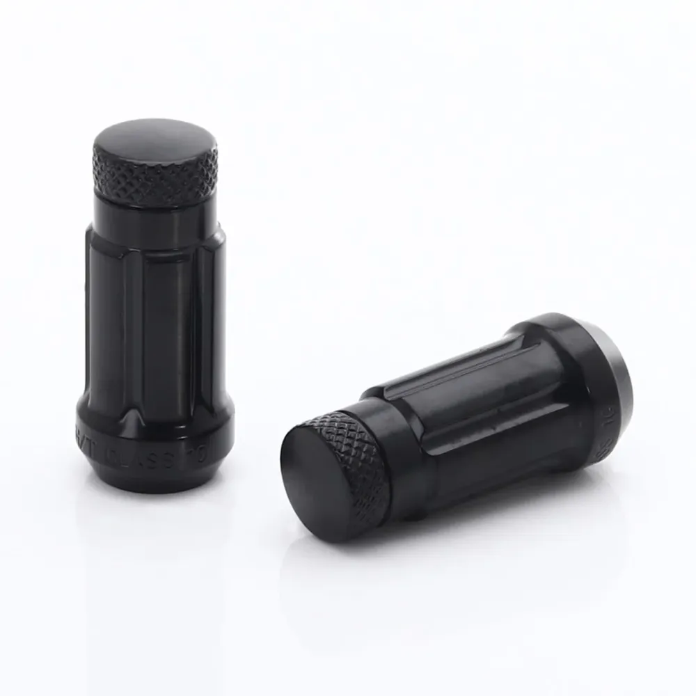 JN3 Black Steel Wheel Nuts M12x1.5 (Pack 20)