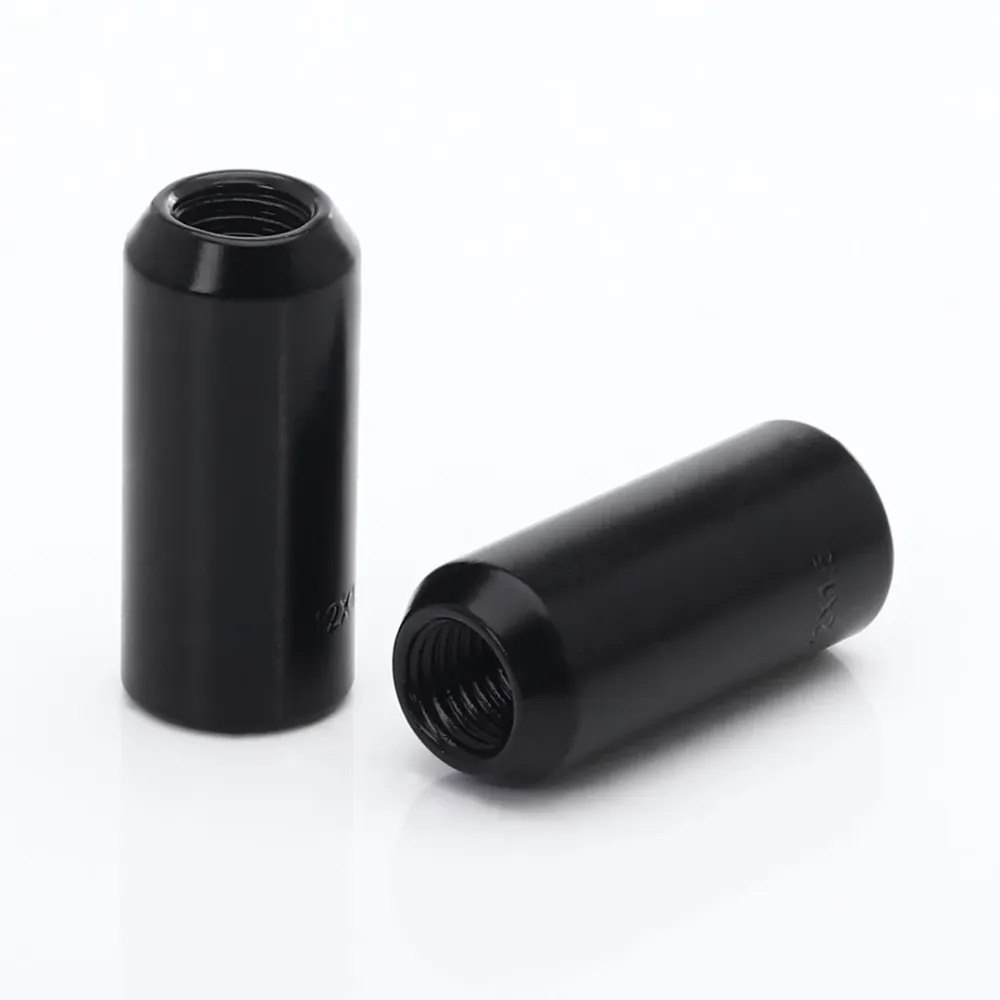 M12x1.5 Internal Drive Zwart Long Wheel Nuts (Set 20)