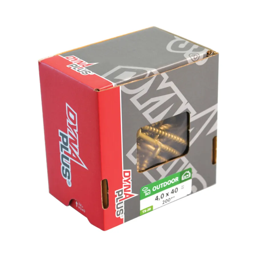 Dynaplus gevelschroef AR-coating - zwarte cilinderkop - TX-20 - 4.5x50/28mm