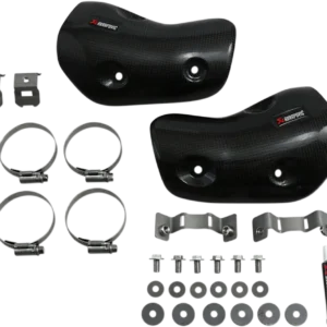 AKRAPOVIC SLIP-ON SERIES MUFFLERS HEATSHIELD CF Z1000/SX voor Regelkleppen