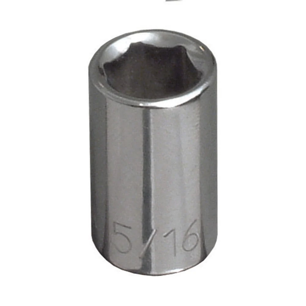 KLEIN TOOLS 7/32-Inch Standard 6-Point Socket, 1/4-Inch Drive