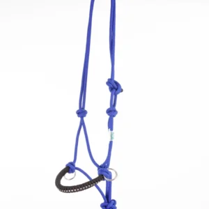 Knotted Rope Halter Royal Blauw SHP-P