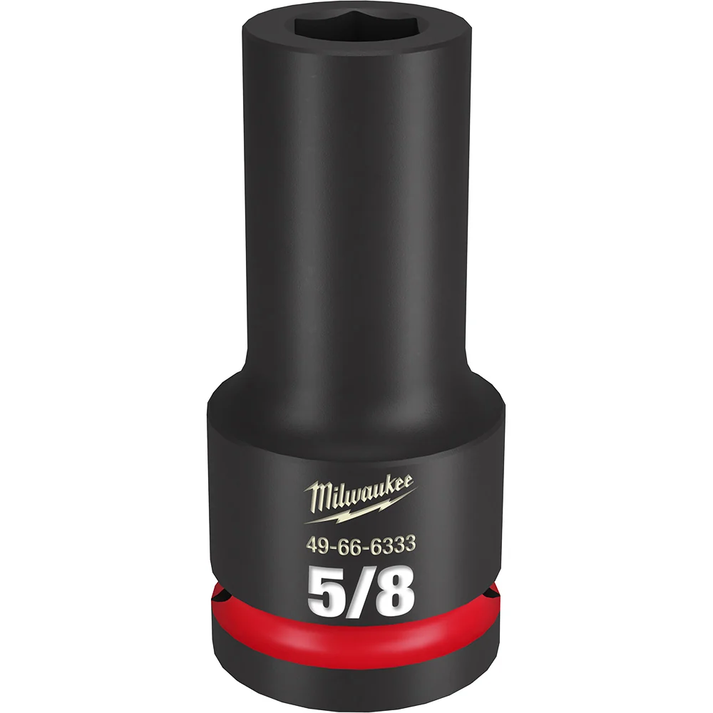 MILWAUKEE SHOCKWAVE Impact Duty 3/4" Drive 5/8" Deep 6 Point Socket