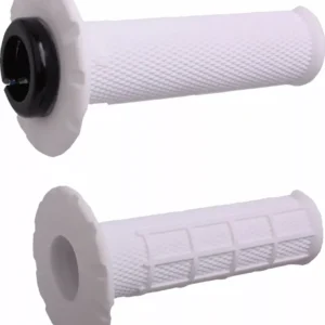 Puños Universales Lock-On Blanco Para Harley Davidson - Directe Montage