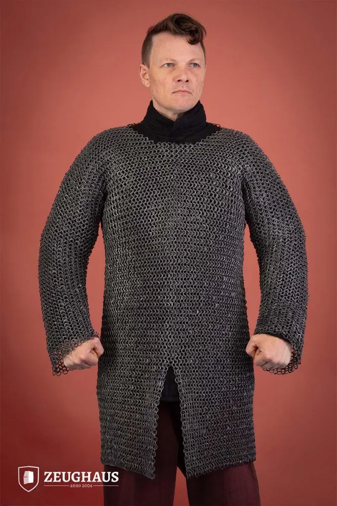 Industrieel Zwaar Belast Chainmail Hauberk Roundring Riveted 10mm Aluminium S