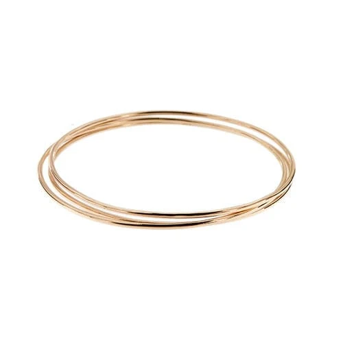 Rigid bangle bracelets