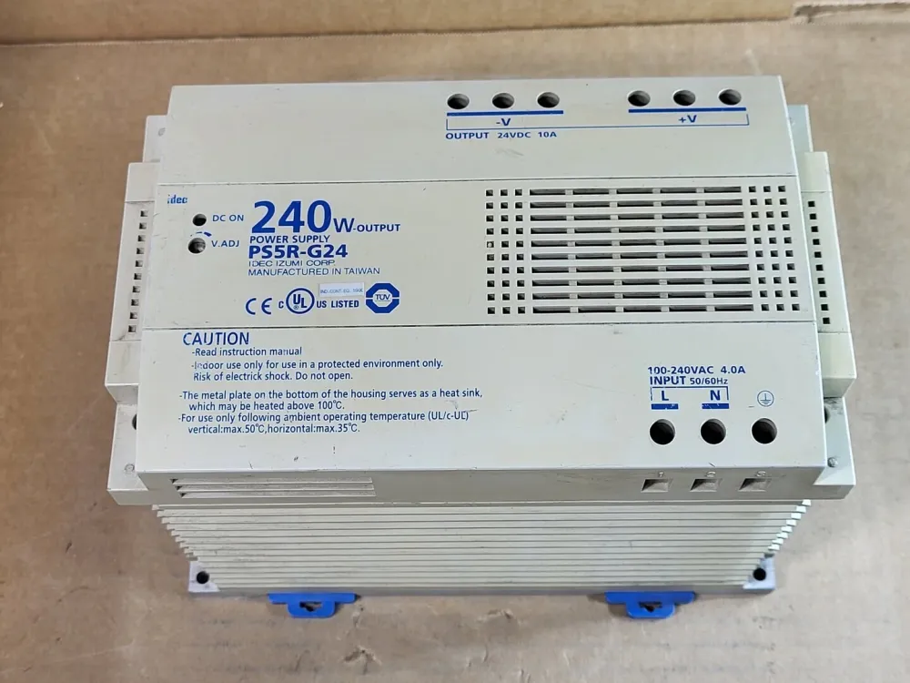 240 W, 10 Amp, 24 VDC Power Supply PS5R-G24 met Overbelastingsbeveiliging