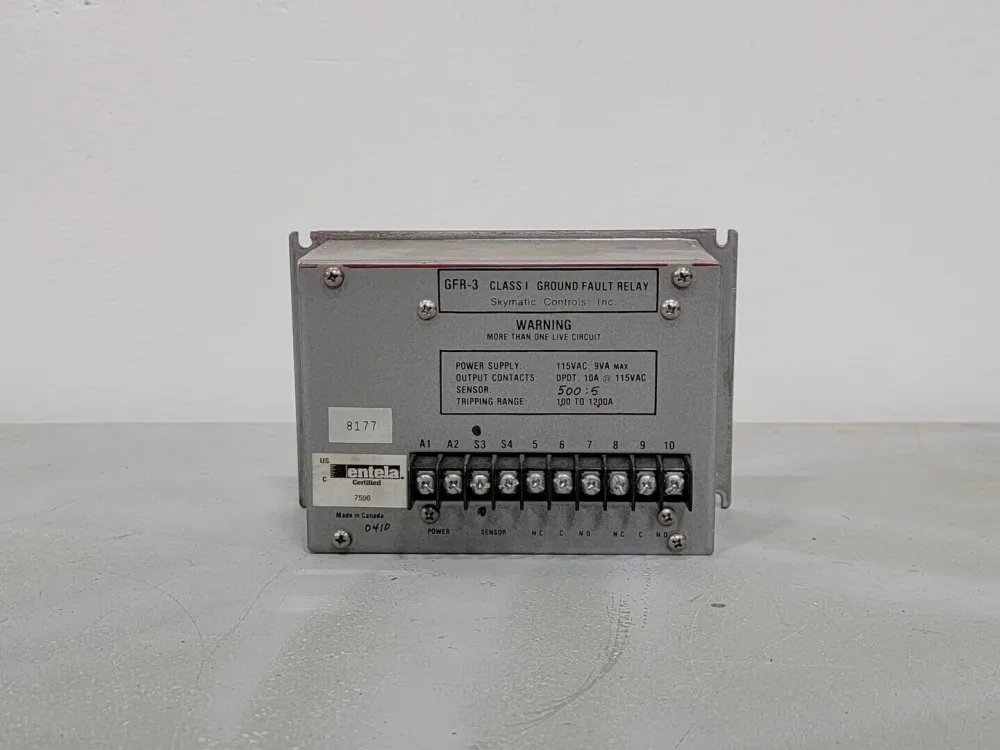 10 Amp Ground Fault Protection Relay GFGR-3 | IP67 Beschermingsklasse