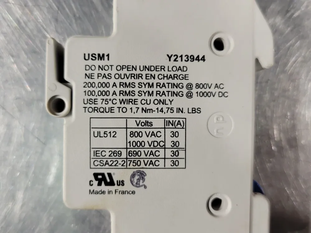 Hoogvermogen Ultrasafe Fuse Holder USM1