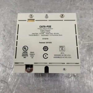 Industrieel Grade 1 Gigabit CAT6-POE Uitbreidbaar Protection No. 2090-200-30B