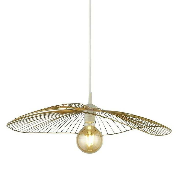 Searchlight Hanglamp Wave - 60 W, 53 x 71 x 120 cm, Gold Van metaal, E27