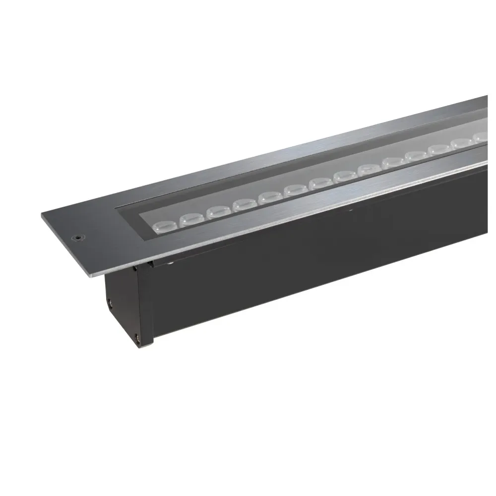 SLV Buitenlamp DASAR® 1200 IP65/IP67 Edelstaal met Overbelastingsbeveiliging