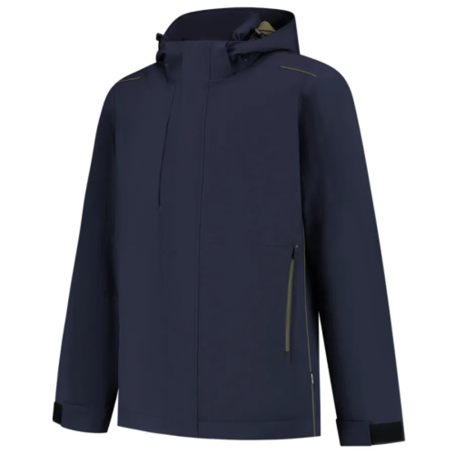 Tricorp Winter Tech Shell Accent Ink-army L met CE-Keurmerk
