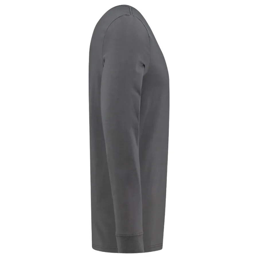 Tricorp 101015 T-shirt lange mouw donkergrijs maat L