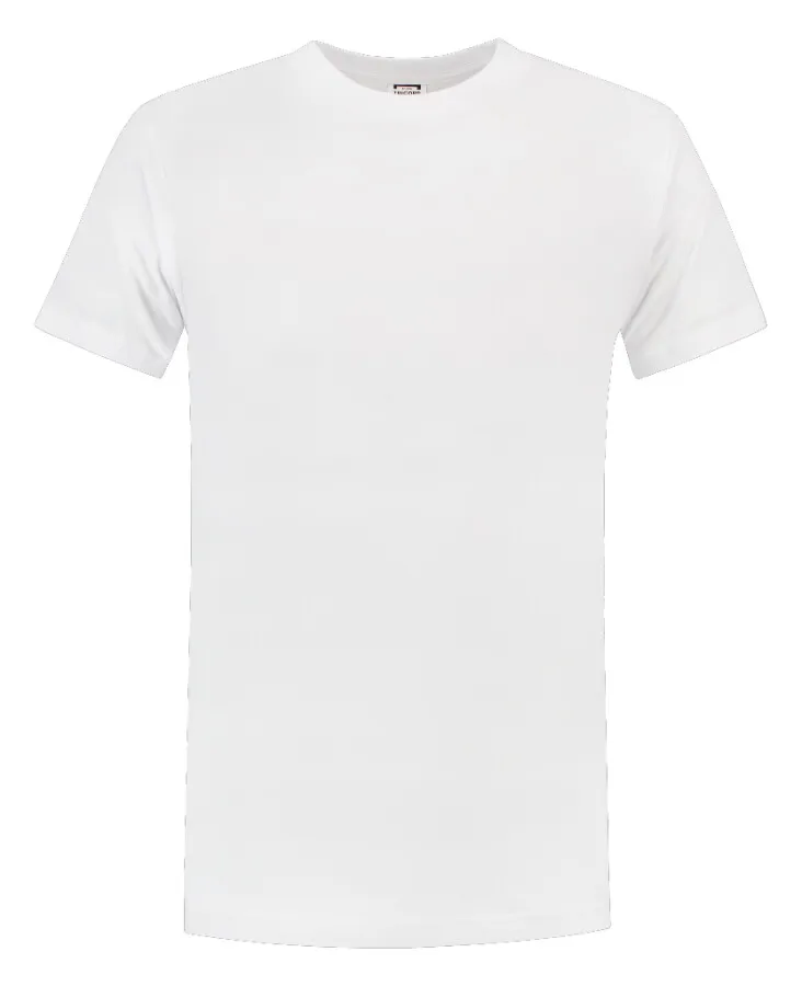 Drie-armige Tricorp T-shirt - Casual - 101002 - wit - maat S