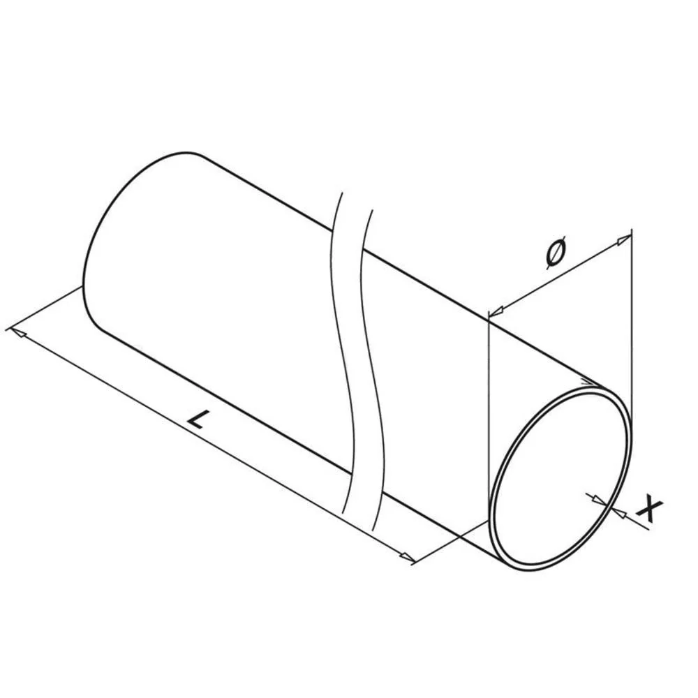Q-railing 1-1/2'' Diameter Round Handrail Tubing (ISO 9001)