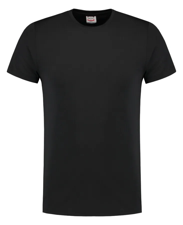 Tricorp T-shirt bamboehout - Casual - 101003 - zwart - maat L - 80mm Diameter