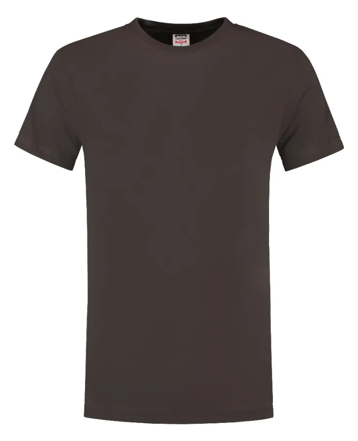 Tricorp T-shirt - Casual - 101002 - donkergrijs - maat XS