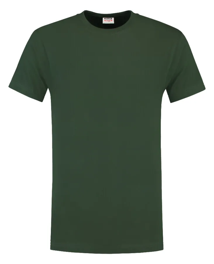 Tricorp T-shirt - Casual - 101002 - flessengroen - maat S
