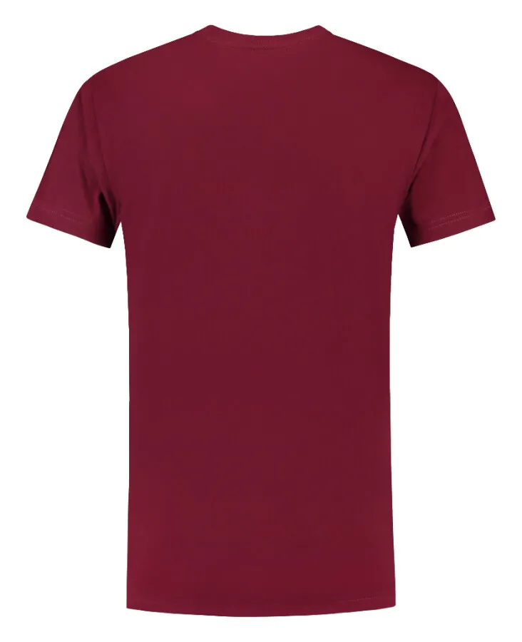 Tricorp T-shirt - Casual - 101002 - wijn rood - maat S
