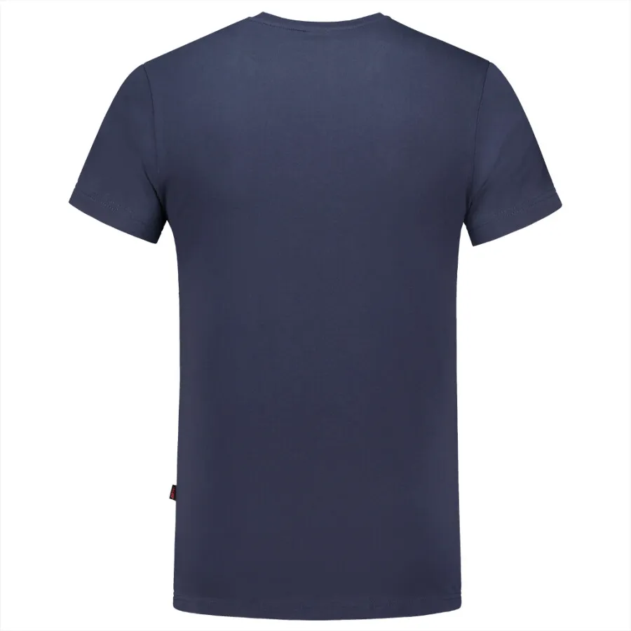 Tricorp T-shirt fitted - Casual - 101004 - ink - maat S met Rubberen Greep