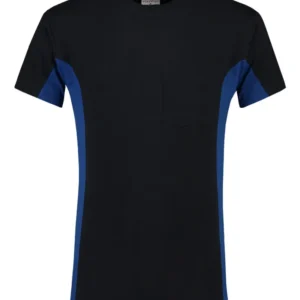 Tricorp T-shirt Bi-Color - Workwear - 102002 - marine blauw/koningsblauw - maat S (8.8 sterkteklasse)