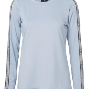 Active Stripe Women´s Technical Longsleeved Shirt Blauw M