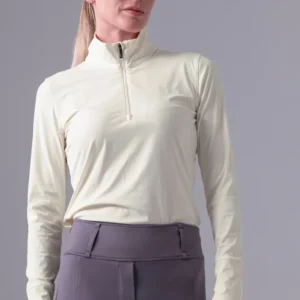 Toska Women's Long Sleeve Technical Shirt Off Wit M