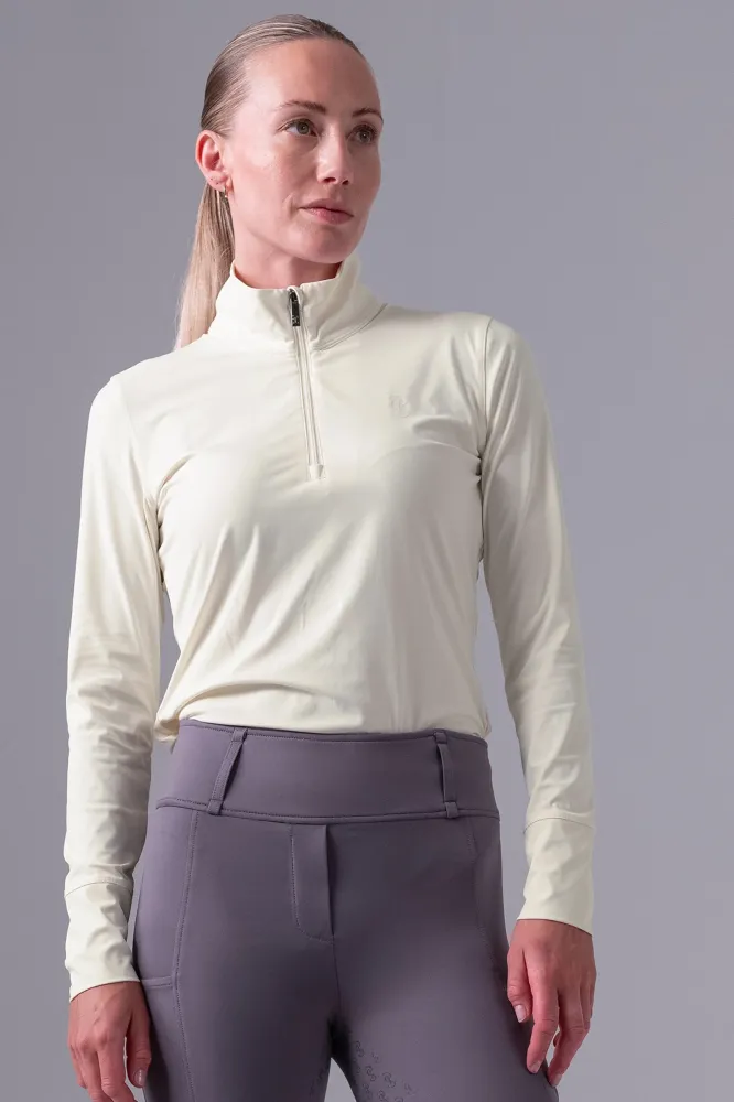 Toska Women's Long Sleeve Technical Shirt Off Wit M