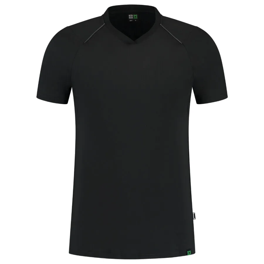 Tricorp t-shirt met v-hals - RE2050 - 102701 - zwart - maat M