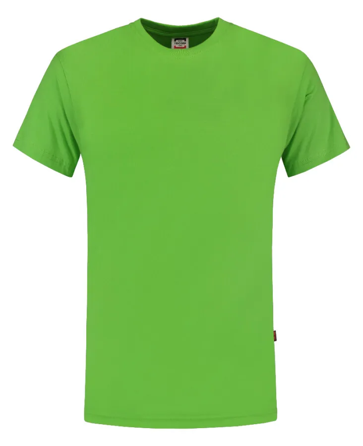 Verstelbare Tricorp T-shirt - Casual - 101001 - limoen groen - maat L
