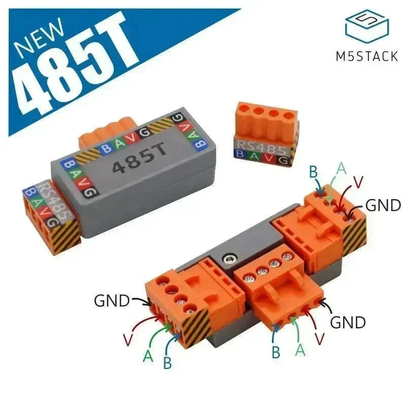 Verzonken M5Stack RS485T T-Shaped Connector
