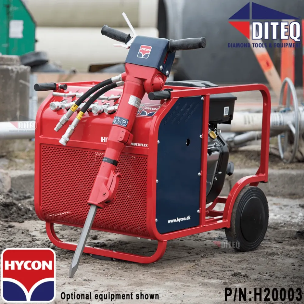 Hycon HH25 Handheld Breaker-50LB x 1-1/8 HEX H20005 Diteq